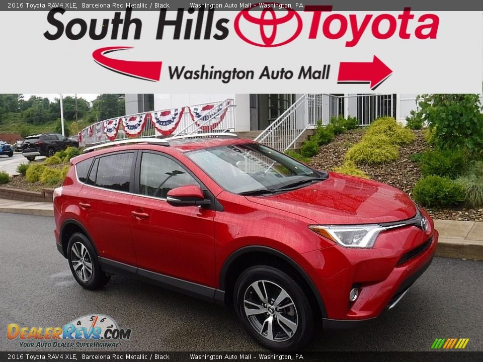 2016 Toyota RAV4 XLE Barcelona Red Metallic / Black Photo #1