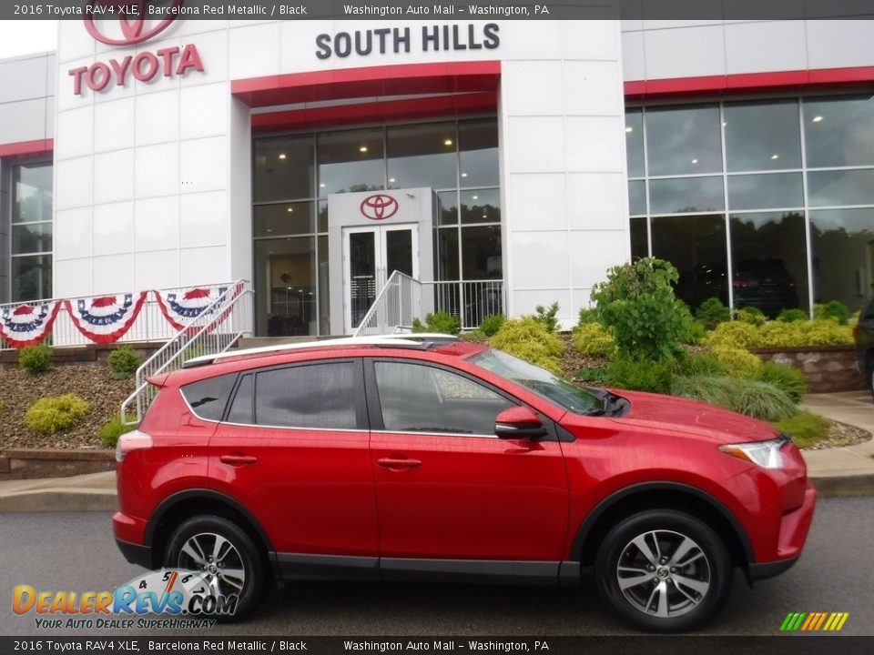 2016 Toyota RAV4 XLE Barcelona Red Metallic / Black Photo #2