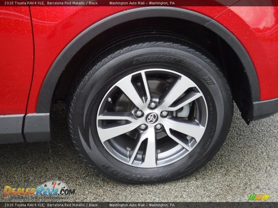 2016 Toyota RAV4 XLE Barcelona Red Metallic / Black Photo #3