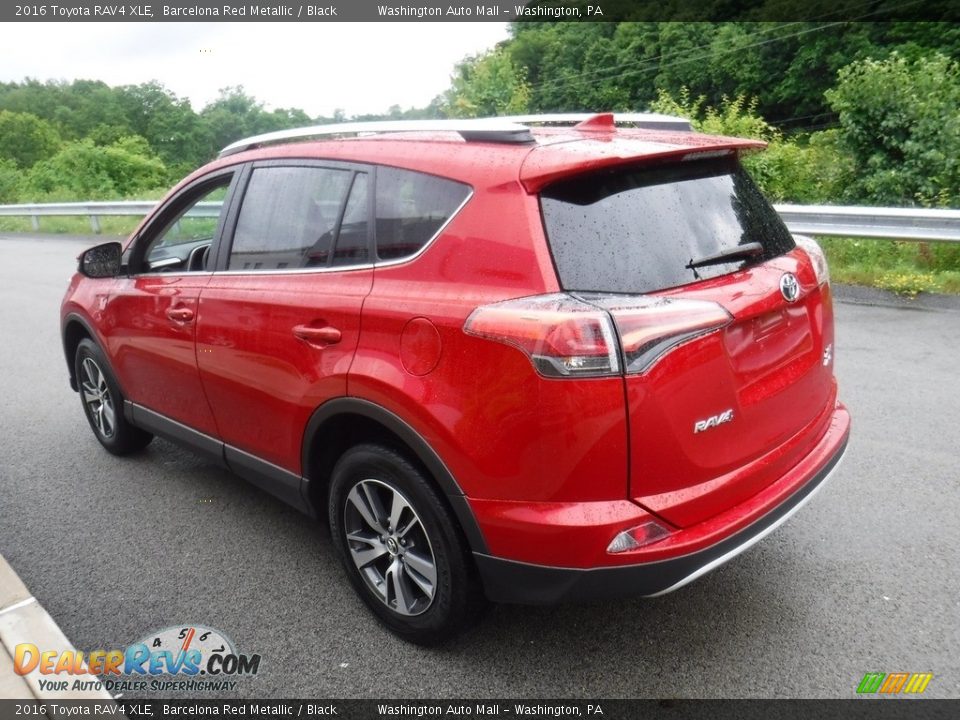 2016 Toyota RAV4 XLE Barcelona Red Metallic / Black Photo #7