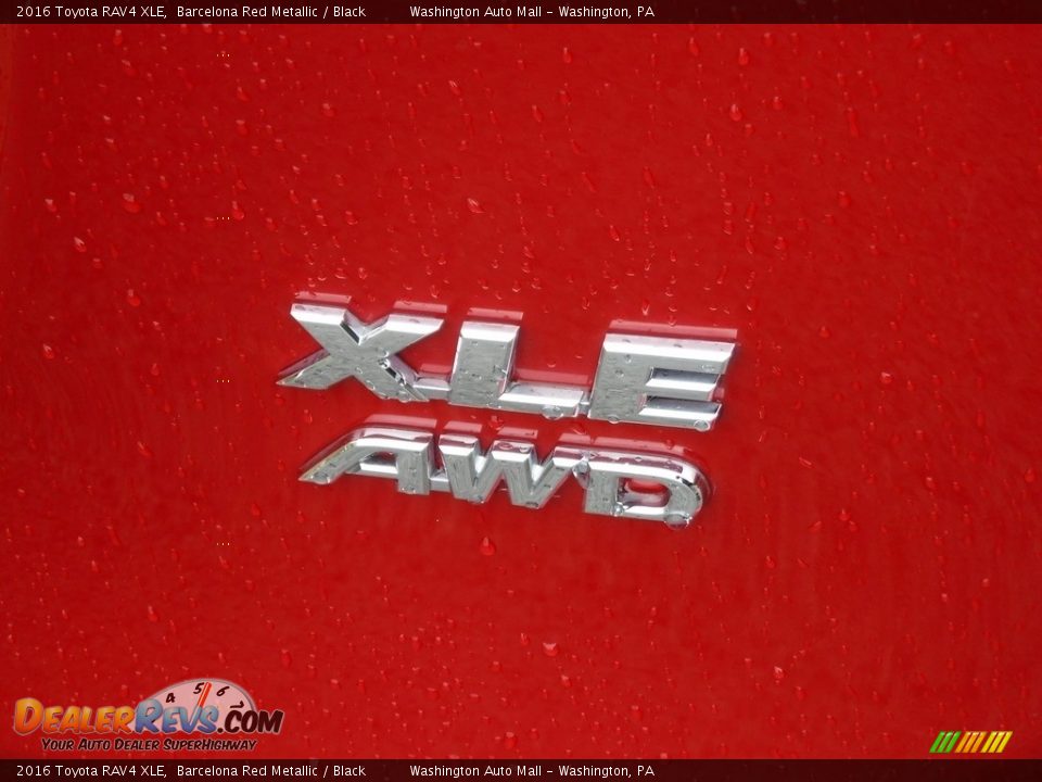 2016 Toyota RAV4 XLE Barcelona Red Metallic / Black Photo #10