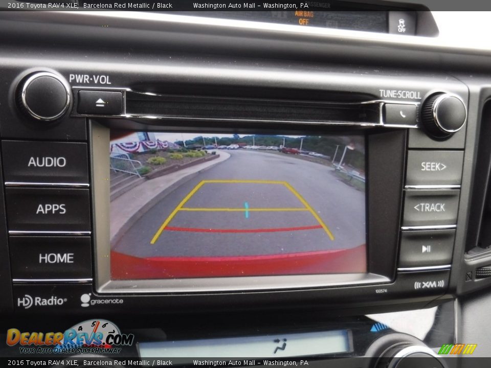 2016 Toyota RAV4 XLE Barcelona Red Metallic / Black Photo #18