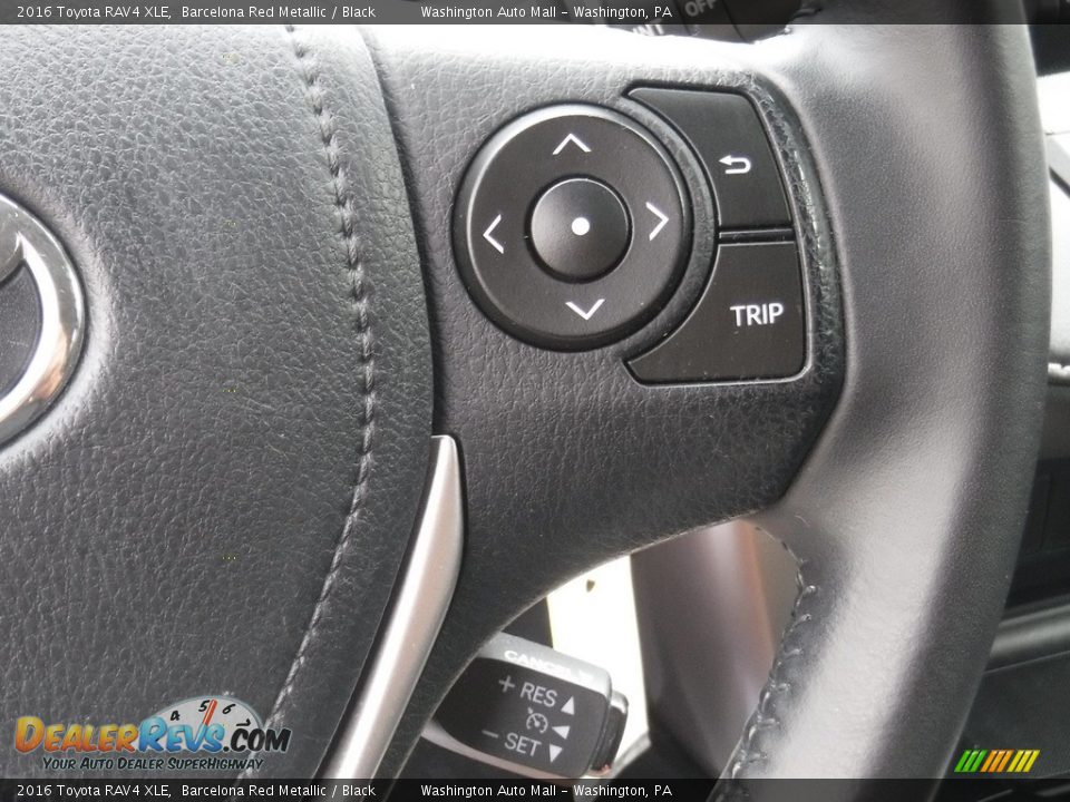 2016 Toyota RAV4 XLE Barcelona Red Metallic / Black Photo #19