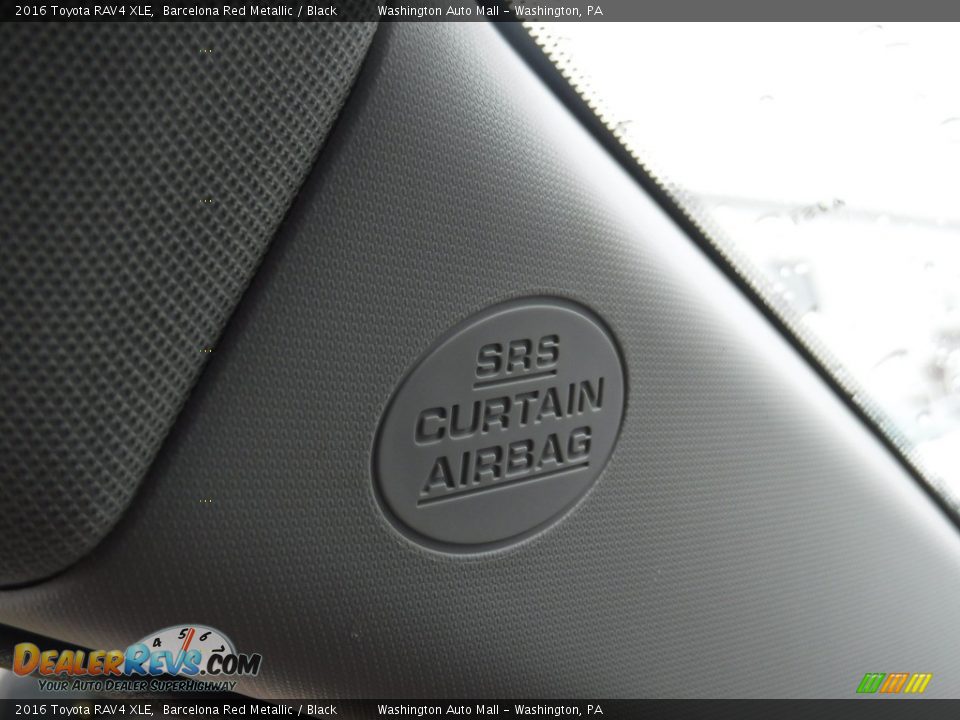 2016 Toyota RAV4 XLE Barcelona Red Metallic / Black Photo #21
