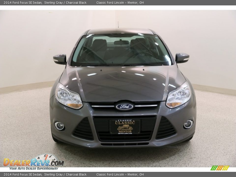 2014 Ford Focus SE Sedan Sterling Gray / Charcoal Black Photo #2