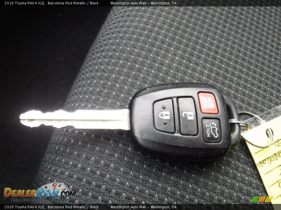 2016 Toyota RAV4 XLE Barcelona Red Metallic / Black Photo #25