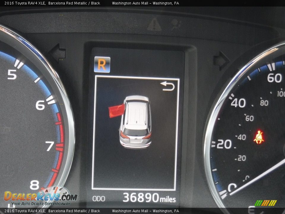 2016 Toyota RAV4 XLE Barcelona Red Metallic / Black Photo #28