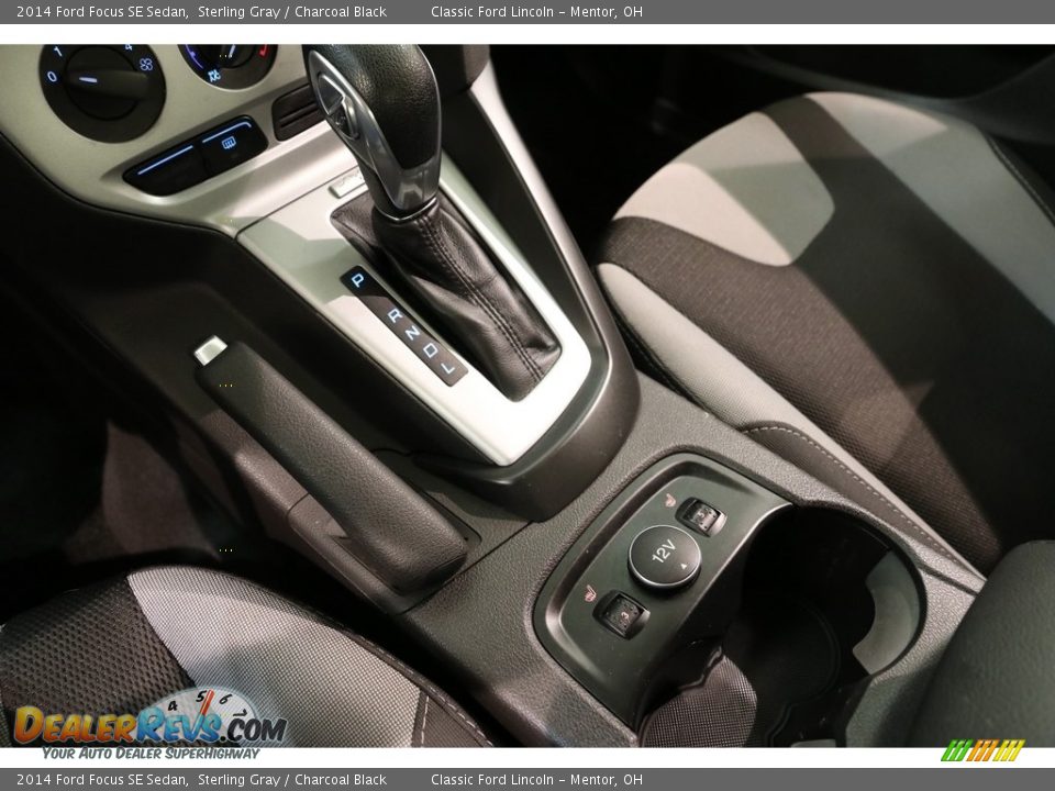 2014 Ford Focus SE Sedan Sterling Gray / Charcoal Black Photo #12