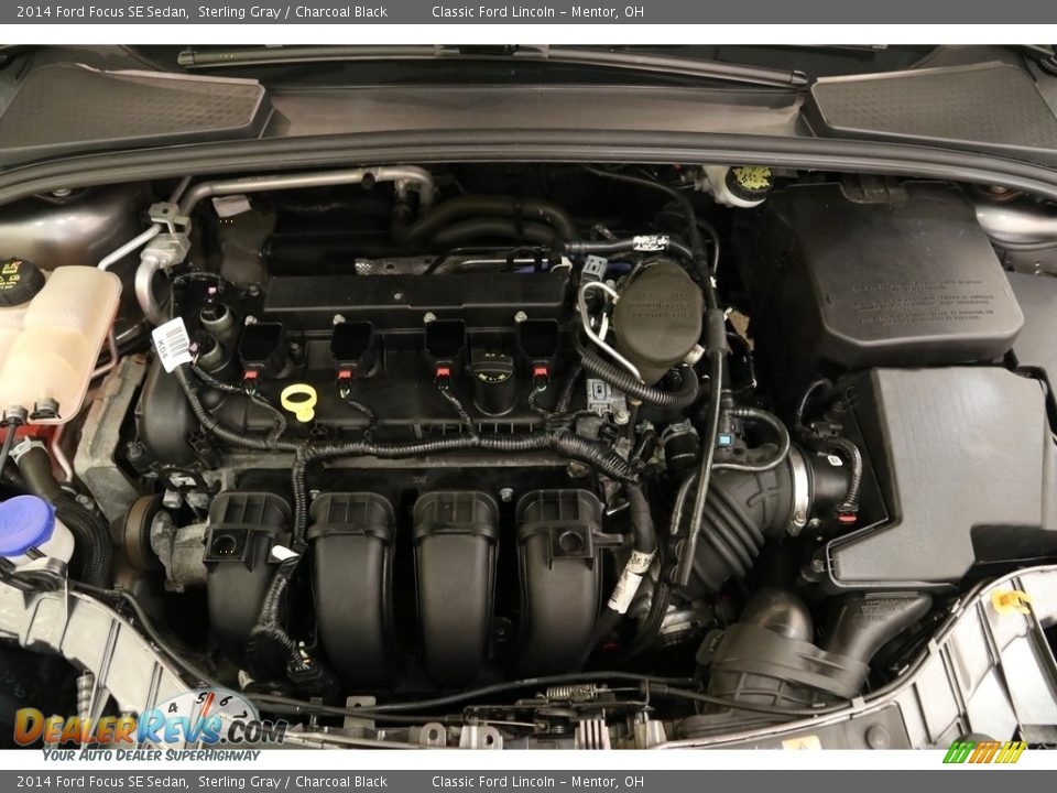 2014 Ford Focus SE Sedan Sterling Gray / Charcoal Black Photo #18