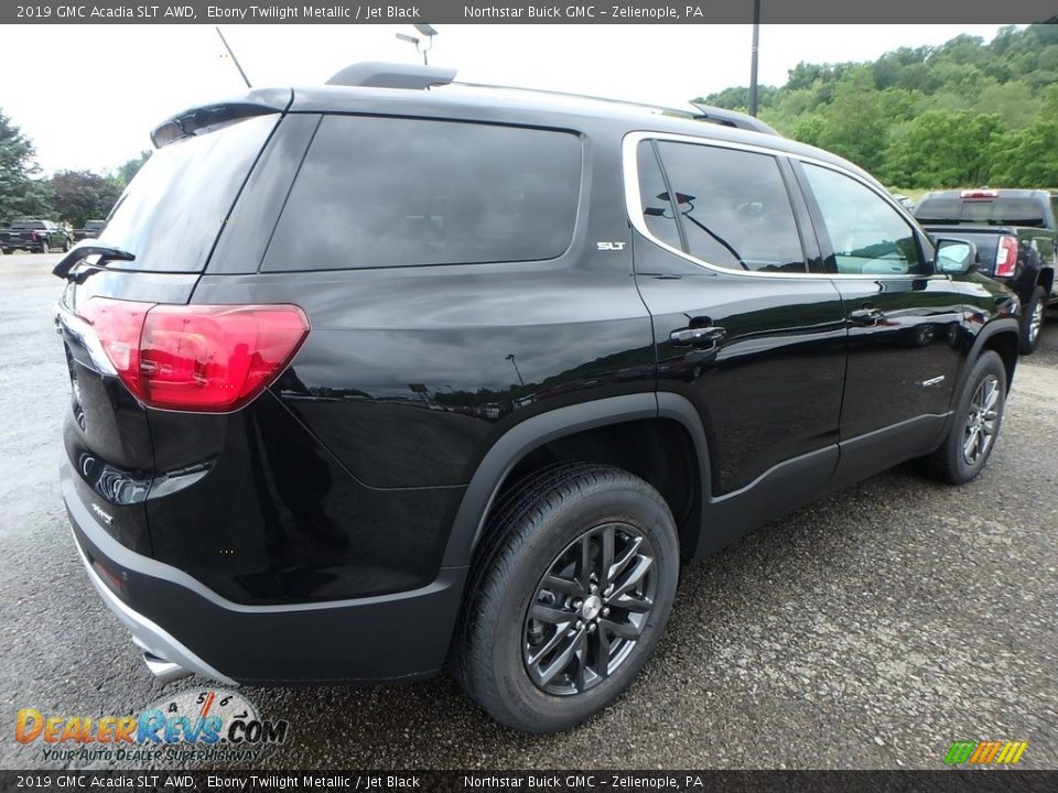 2019 GMC Acadia SLT AWD Ebony Twilight Metallic / Jet Black Photo #5