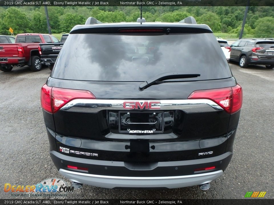 2019 GMC Acadia SLT AWD Ebony Twilight Metallic / Jet Black Photo #6
