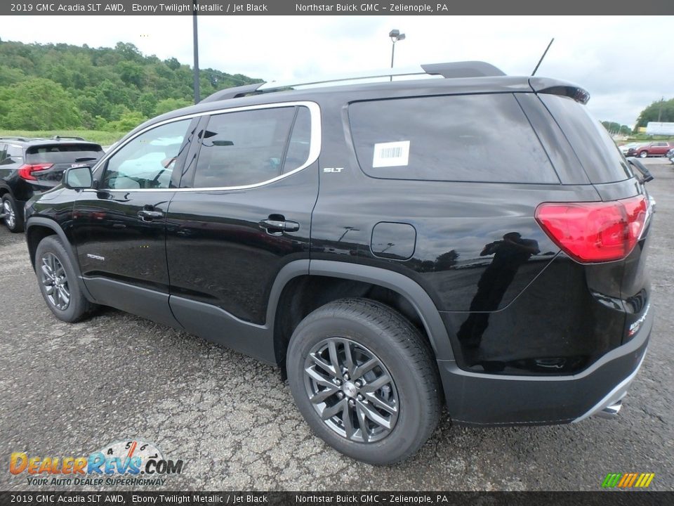 2019 GMC Acadia SLT AWD Ebony Twilight Metallic / Jet Black Photo #8