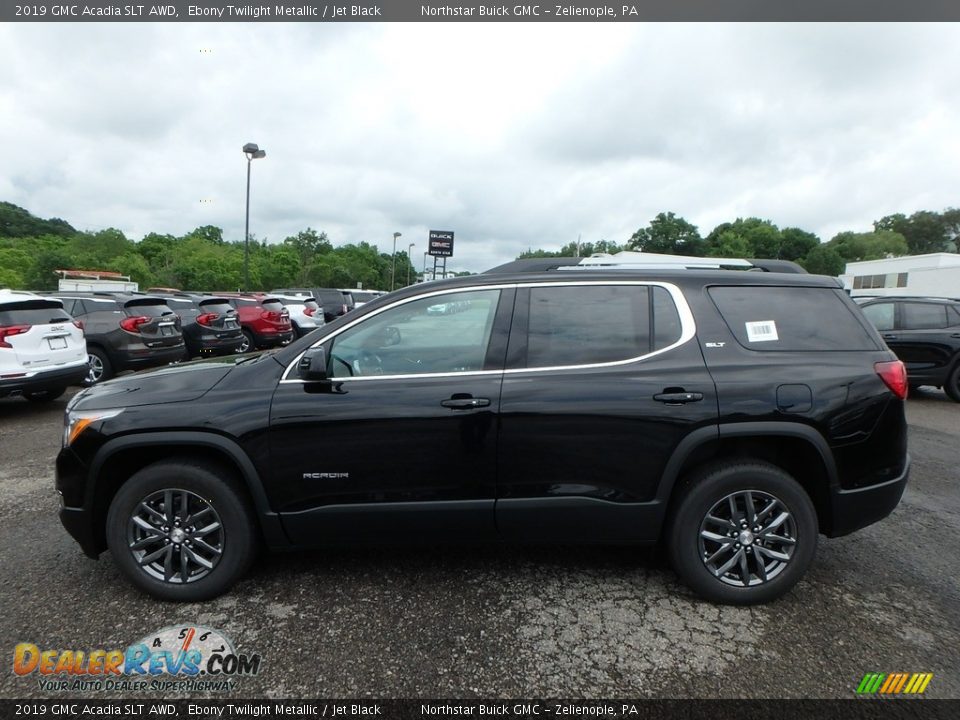 2019 GMC Acadia SLT AWD Ebony Twilight Metallic / Jet Black Photo #9
