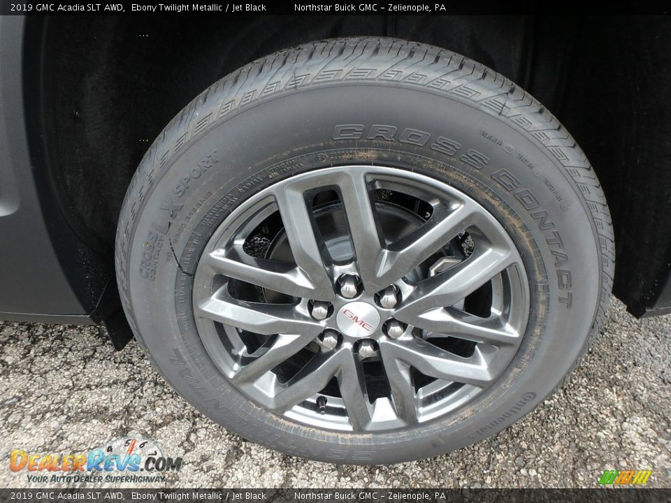 2019 GMC Acadia SLT AWD Ebony Twilight Metallic / Jet Black Photo #10