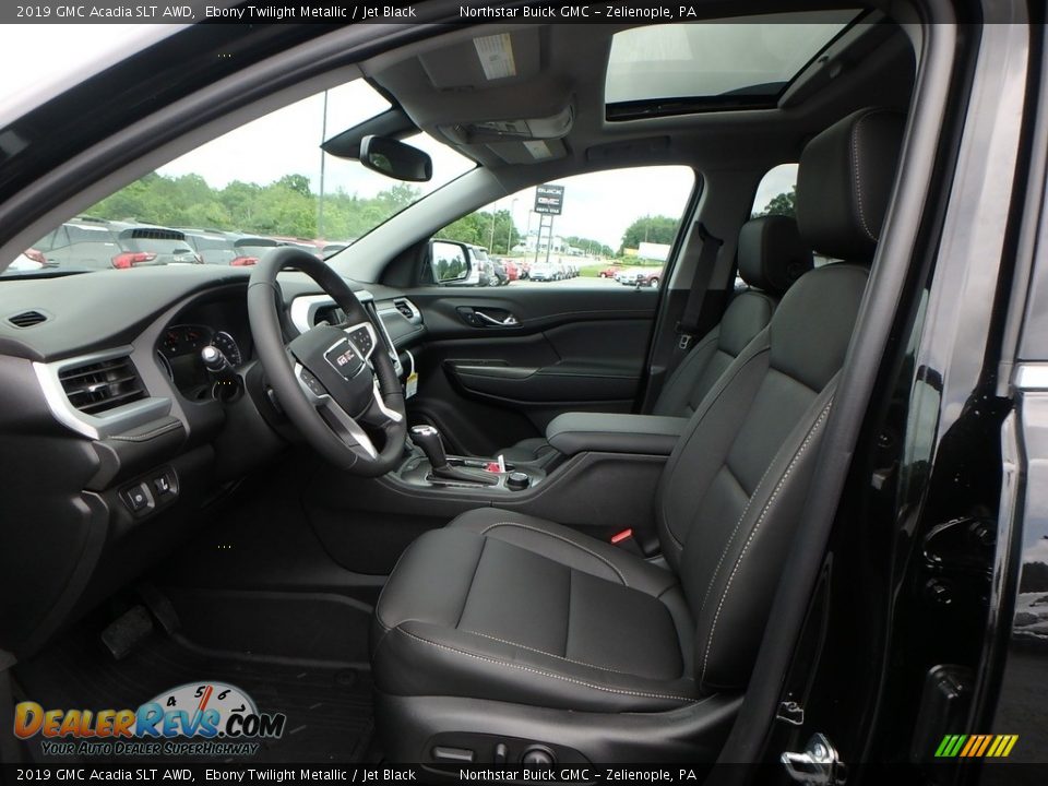 Jet Black Interior - 2019 GMC Acadia SLT AWD Photo #11
