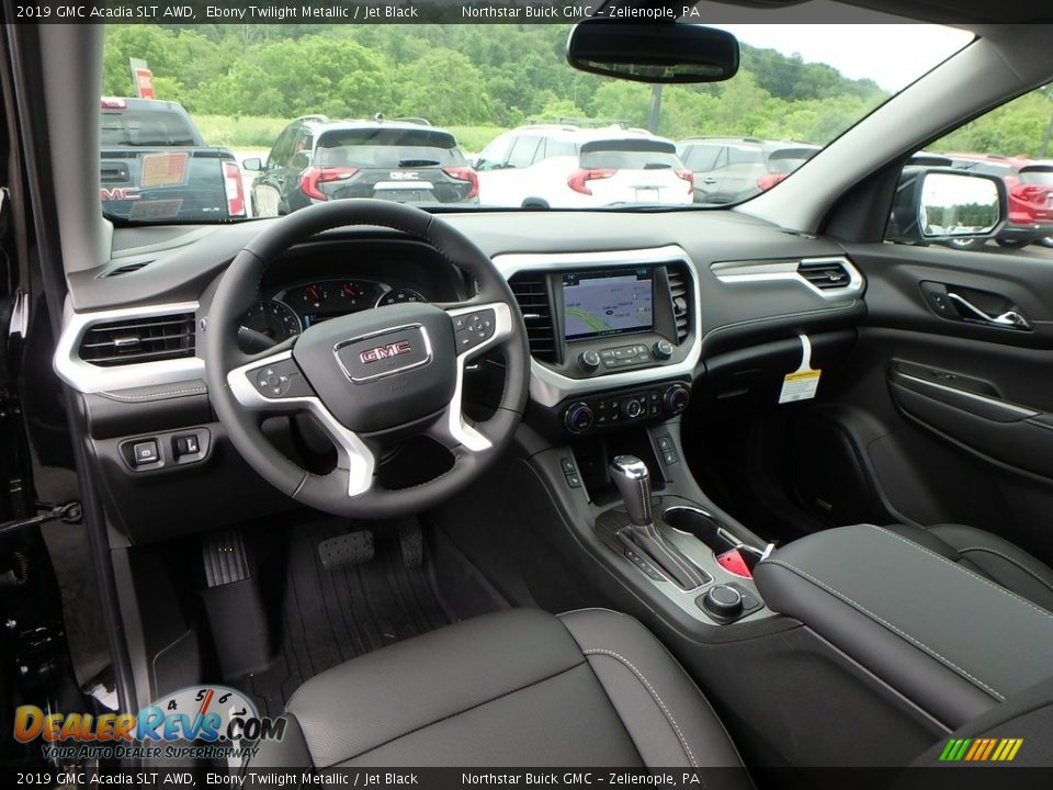 Jet Black Interior - 2019 GMC Acadia SLT AWD Photo #13