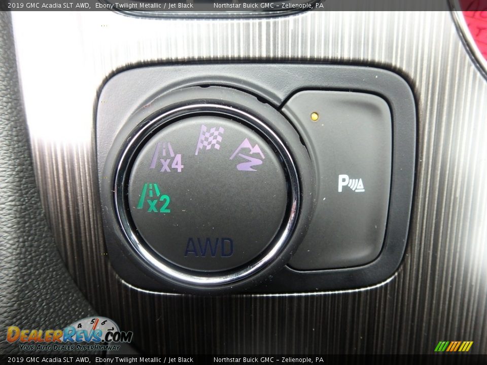 2019 GMC Acadia SLT AWD Ebony Twilight Metallic / Jet Black Photo #16