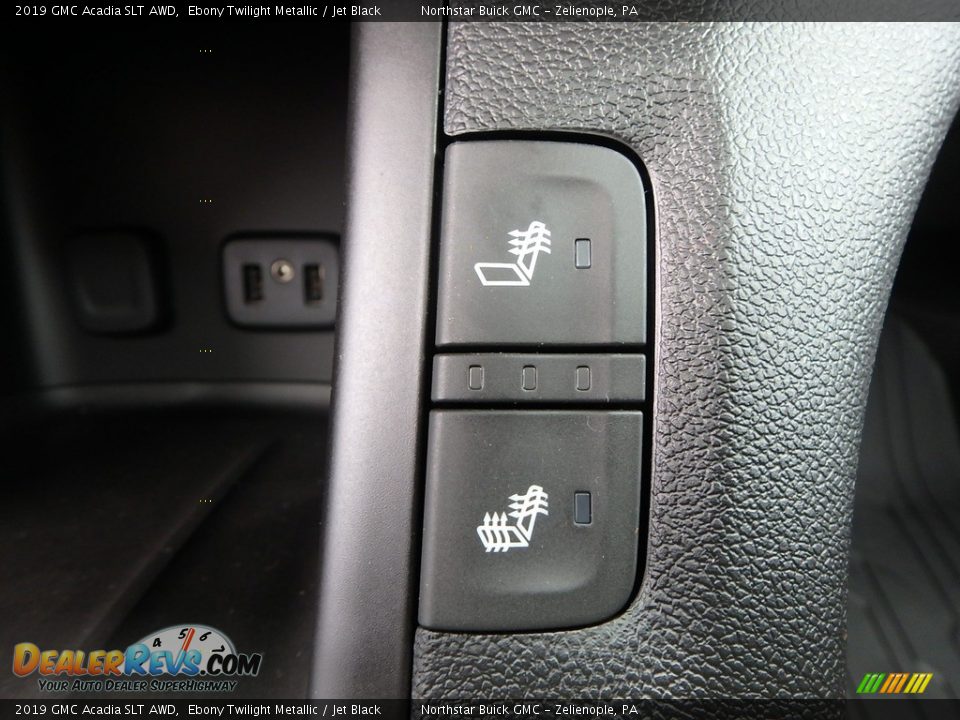 2019 GMC Acadia SLT AWD Ebony Twilight Metallic / Jet Black Photo #18
