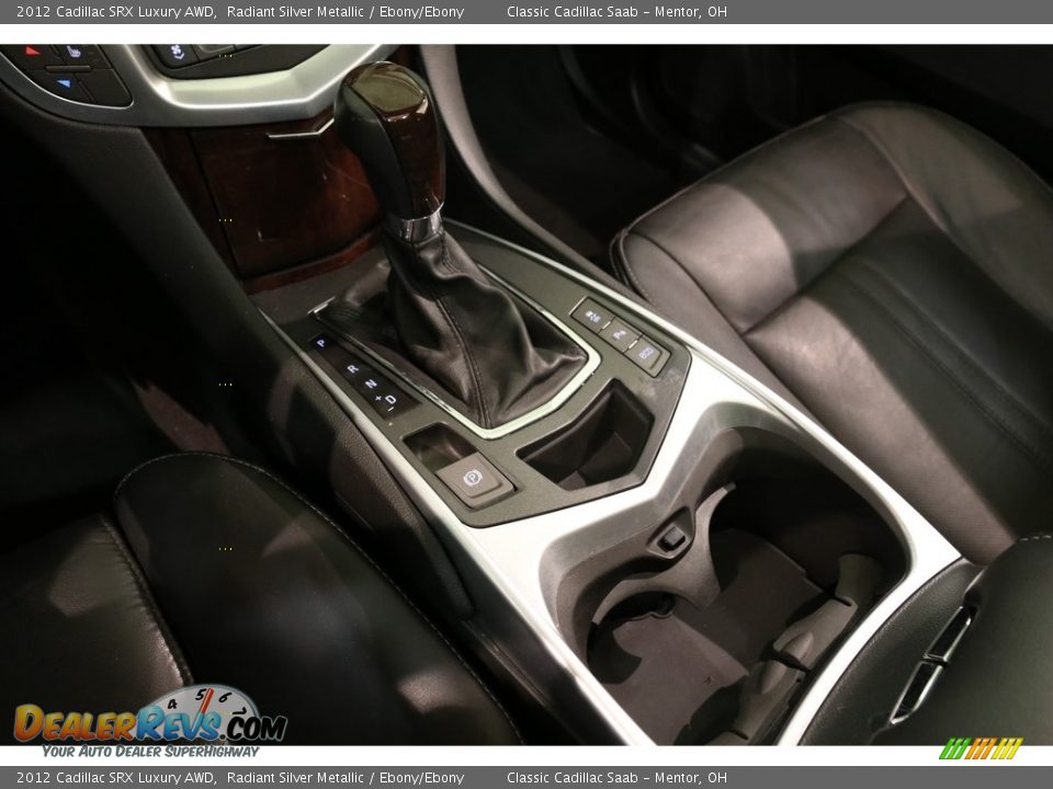 2012 Cadillac SRX Luxury AWD Radiant Silver Metallic / Ebony/Ebony Photo #13