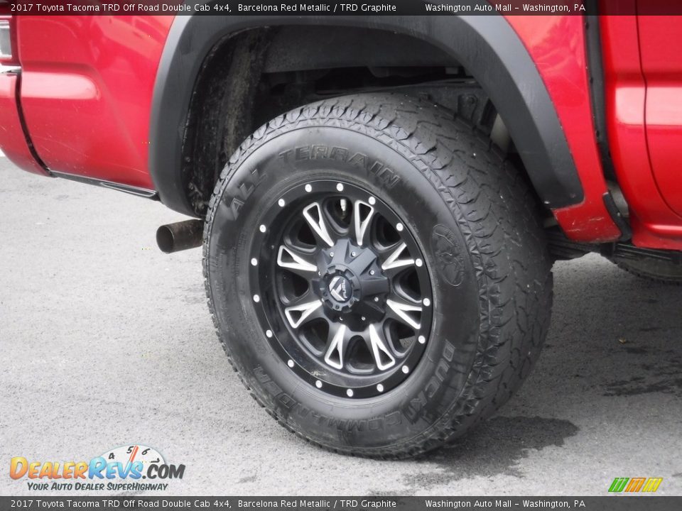 2017 Toyota Tacoma TRD Off Road Double Cab 4x4 Barcelona Red Metallic / TRD Graphite Photo #3