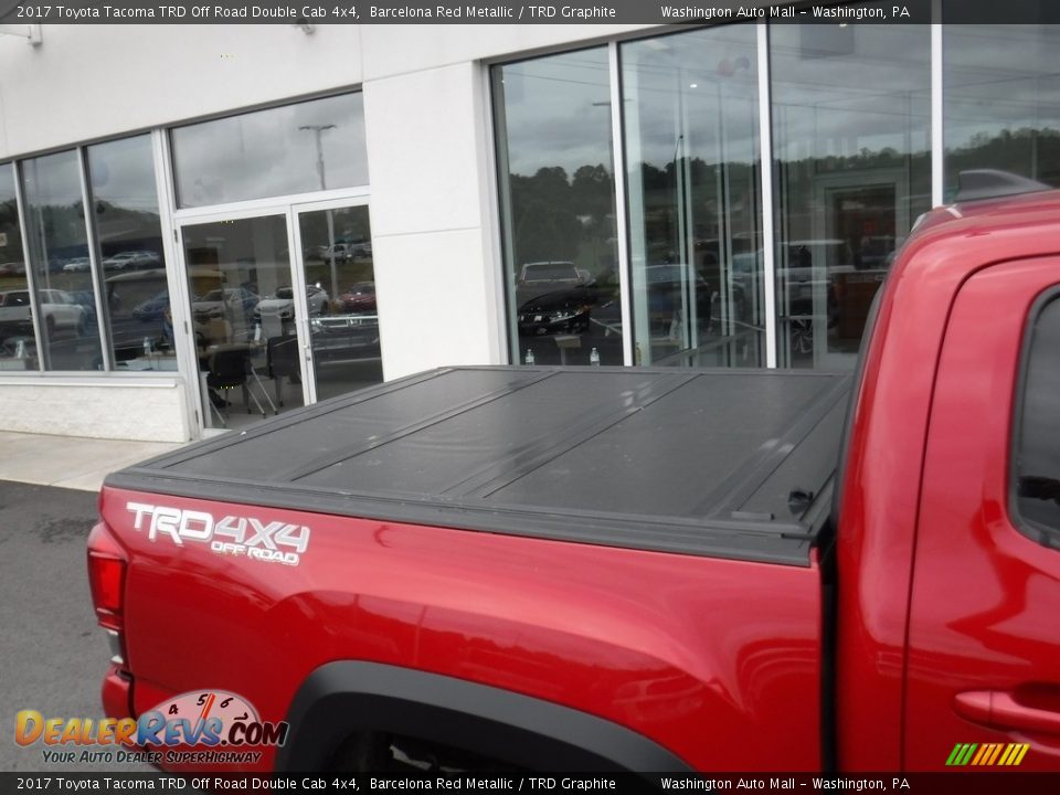 2017 Toyota Tacoma TRD Off Road Double Cab 4x4 Barcelona Red Metallic / TRD Graphite Photo #4