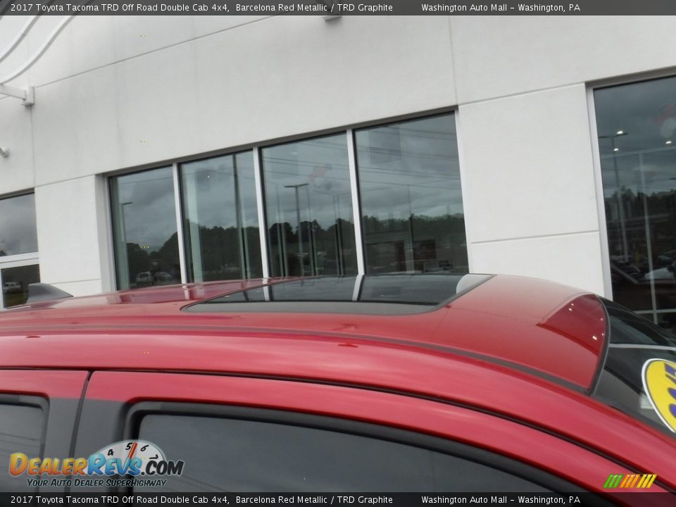 2017 Toyota Tacoma TRD Off Road Double Cab 4x4 Barcelona Red Metallic / TRD Graphite Photo #5