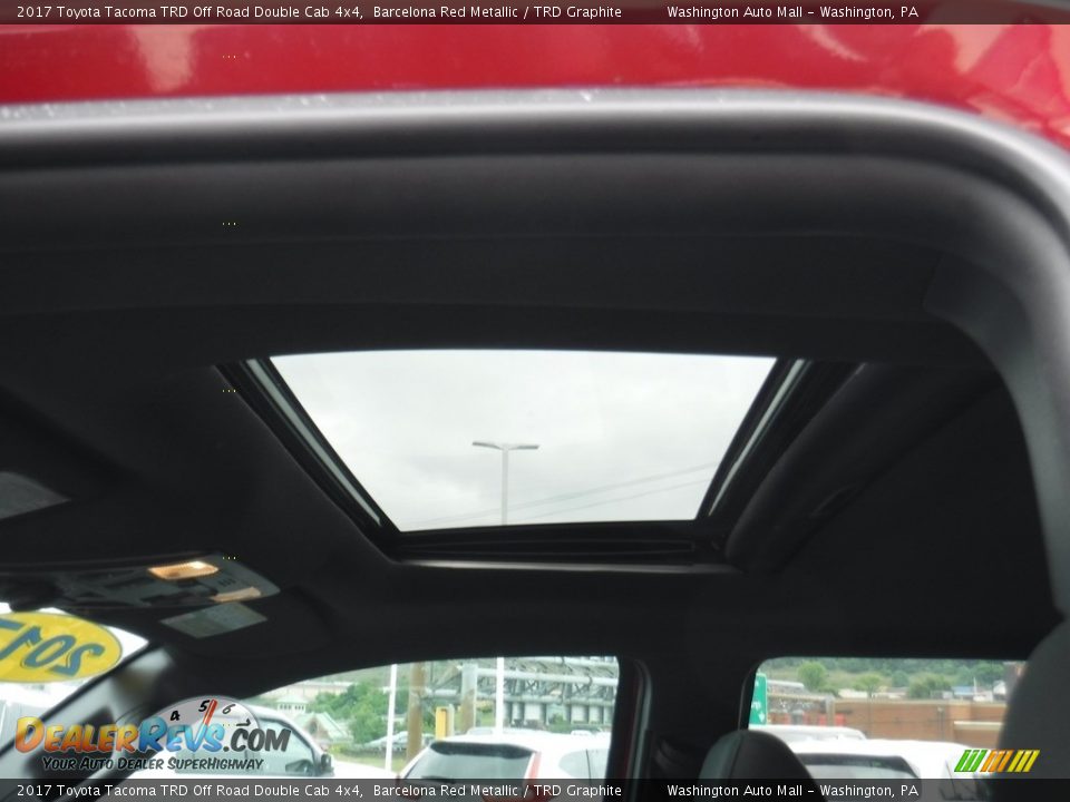 2017 Toyota Tacoma TRD Off Road Double Cab 4x4 Barcelona Red Metallic / TRD Graphite Photo #12