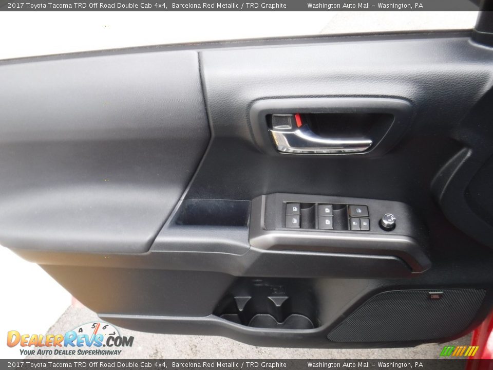 2017 Toyota Tacoma TRD Off Road Double Cab 4x4 Barcelona Red Metallic / TRD Graphite Photo #13