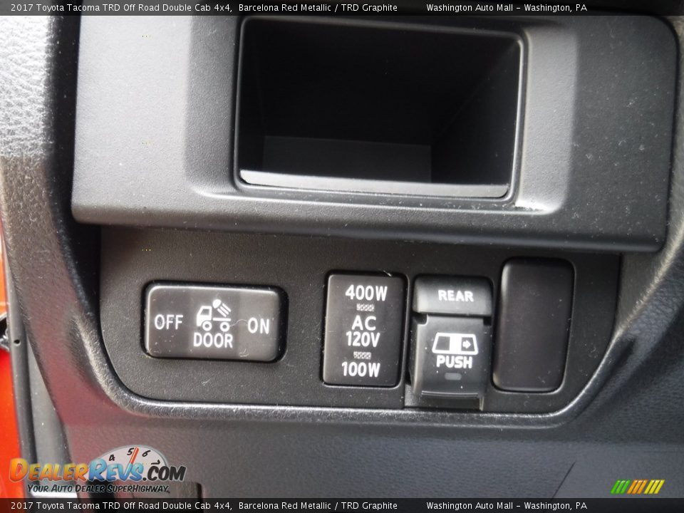 2017 Toyota Tacoma TRD Off Road Double Cab 4x4 Barcelona Red Metallic / TRD Graphite Photo #16