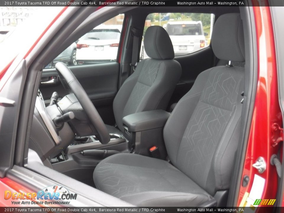 2017 Toyota Tacoma TRD Off Road Double Cab 4x4 Barcelona Red Metallic / TRD Graphite Photo #17