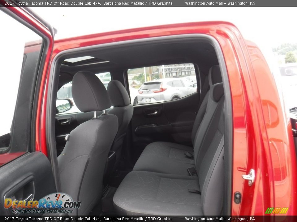 2017 Toyota Tacoma TRD Off Road Double Cab 4x4 Barcelona Red Metallic / TRD Graphite Photo #27