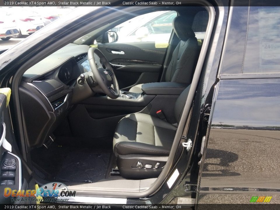 2019 Cadillac XT4 Sport AWD Stellar Black Metallic / Jet Black Photo #3