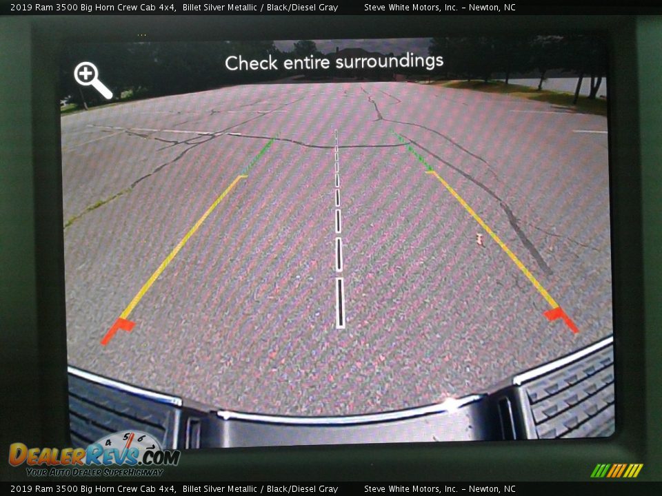 2019 Ram 3500 Big Horn Crew Cab 4x4 Billet Silver Metallic / Black/Diesel Gray Photo #23