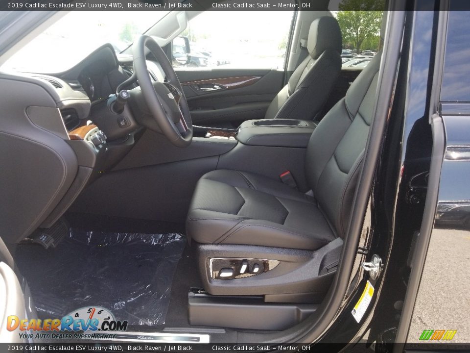 2019 Cadillac Escalade ESV Luxury 4WD Black Raven / Jet Black Photo #3