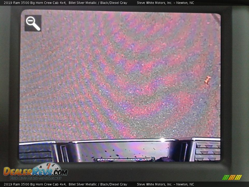 2019 Ram 3500 Big Horn Crew Cab 4x4 Billet Silver Metallic / Black/Diesel Gray Photo #24