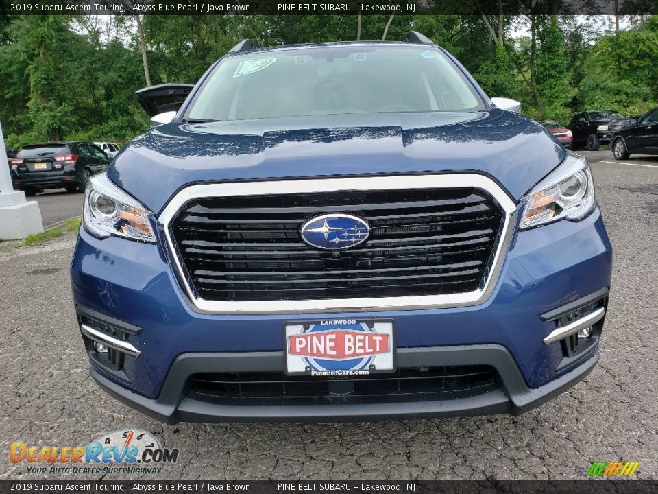 2019 Subaru Ascent Touring Abyss Blue Pearl / Java Brown Photo #2