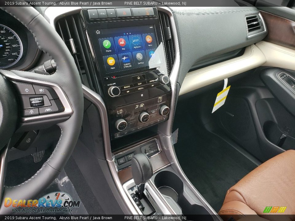 2019 Subaru Ascent Touring Abyss Blue Pearl / Java Brown Photo #10