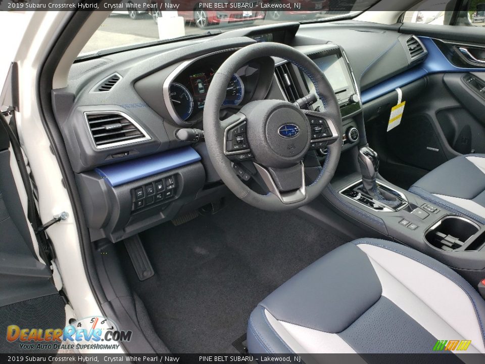 Navy Interior - 2019 Subaru Crosstrek Hybrid Photo #7