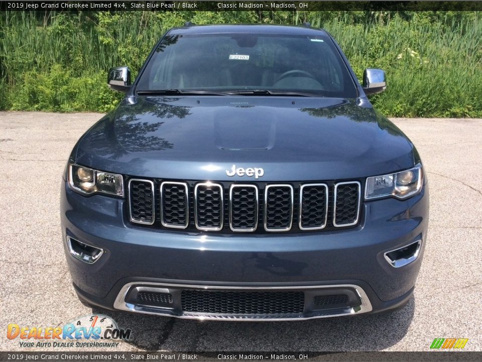 2019 Jeep Grand Cherokee Limited 4x4 Slate Blue Pearl / Black Photo #2