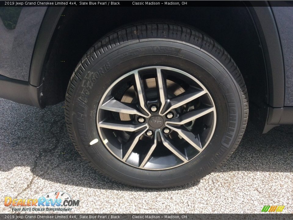 2019 Jeep Grand Cherokee Limited 4x4 Slate Blue Pearl / Black Photo #7