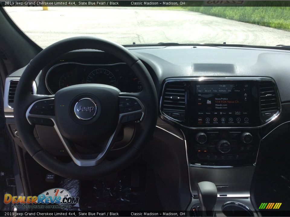 2019 Jeep Grand Cherokee Limited 4x4 Slate Blue Pearl / Black Photo #13