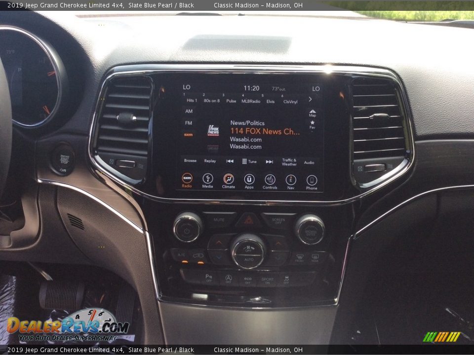 2019 Jeep Grand Cherokee Limited 4x4 Slate Blue Pearl / Black Photo #15