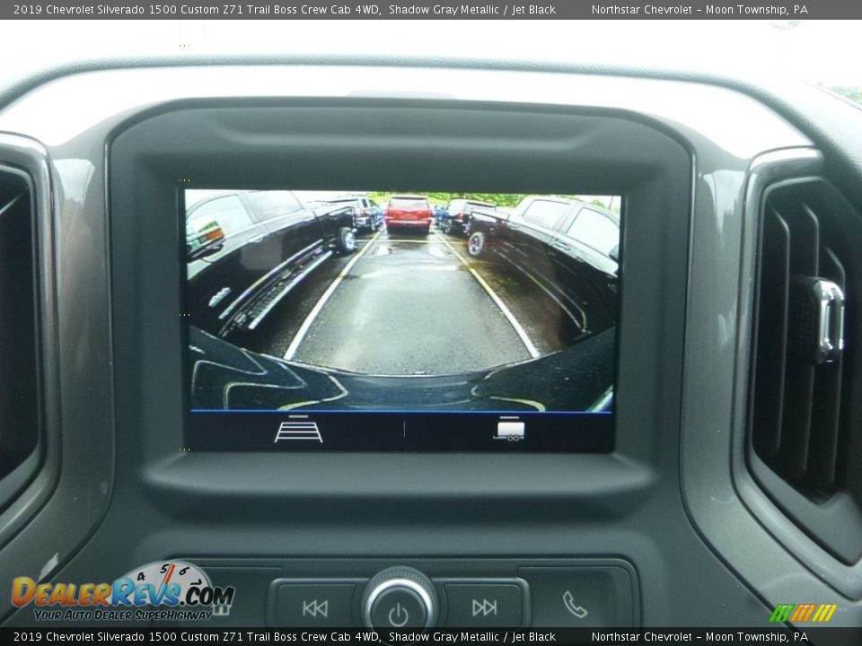 2019 Chevrolet Silverado 1500 Custom Z71 Trail Boss Crew Cab 4WD Shadow Gray Metallic / Jet Black Photo #18