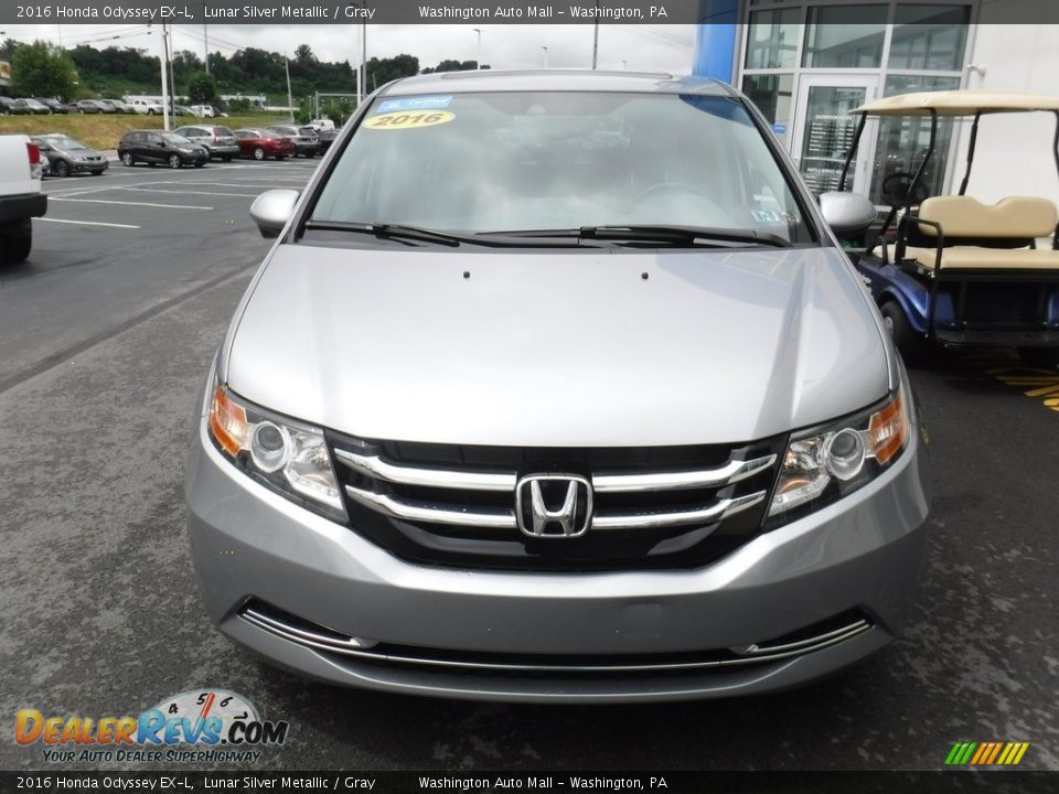 2016 Honda Odyssey EX-L Lunar Silver Metallic / Gray Photo #5