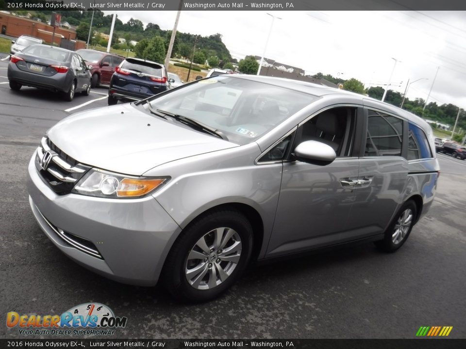 2016 Honda Odyssey EX-L Lunar Silver Metallic / Gray Photo #6