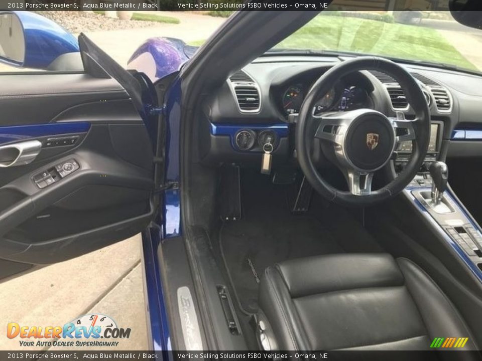 2013 Porsche Boxster S Aqua Blue Metallic / Black Photo #1