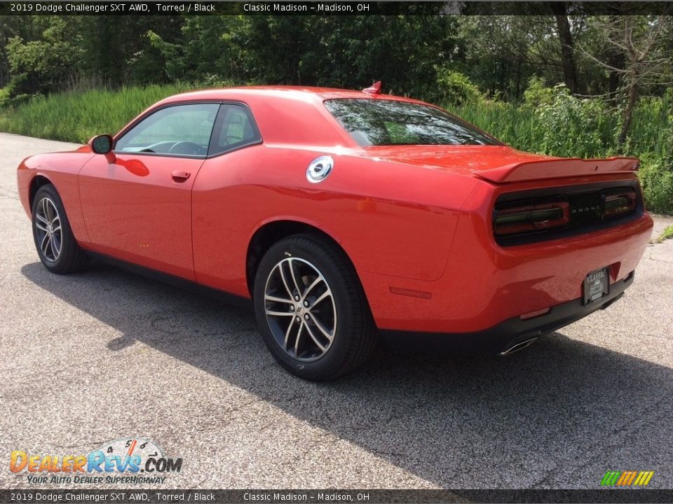 2019 Dodge Challenger SXT AWD Torred / Black Photo #4