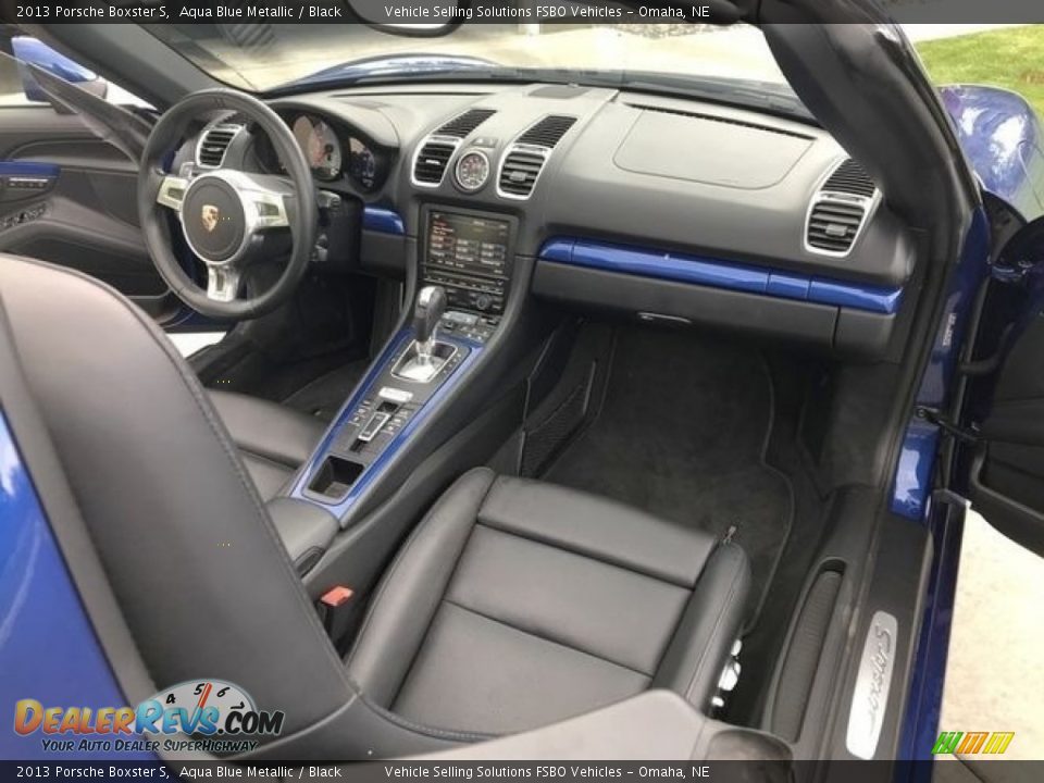 2013 Porsche Boxster S Aqua Blue Metallic / Black Photo #3