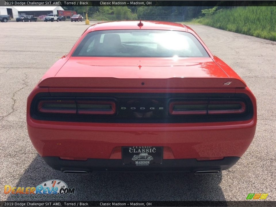 2019 Dodge Challenger SXT AWD Torred / Black Photo #5