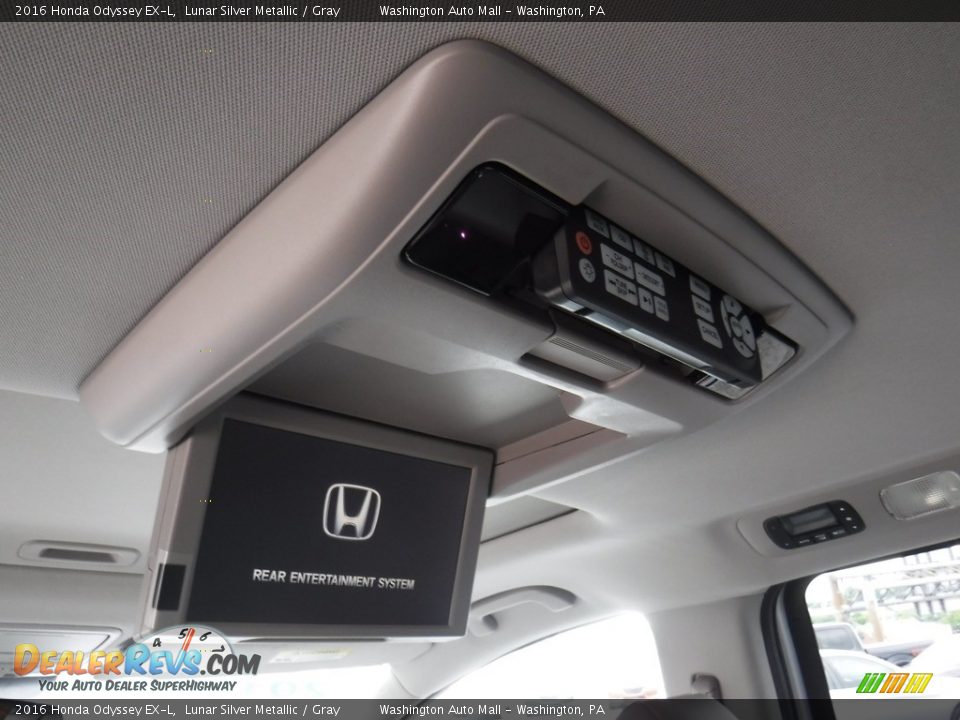 2016 Honda Odyssey EX-L Lunar Silver Metallic / Gray Photo #10
